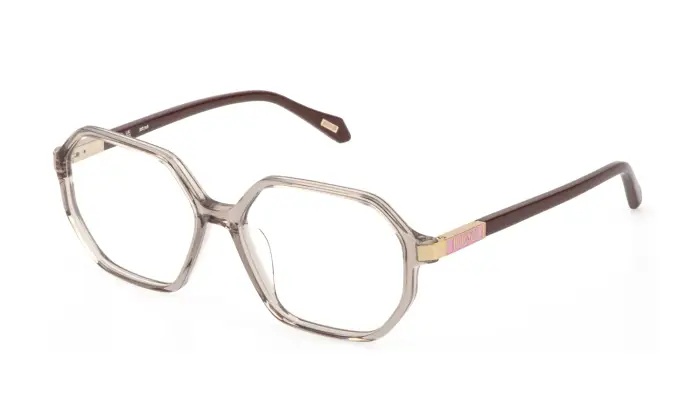 Just Cavalli Donna VJC188 0ALV Montature da vista Acetato Grigio Geometrica