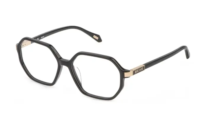 Just Cavalli Donna VJC188 700 Montature da vista Acetato Nero Geometrica