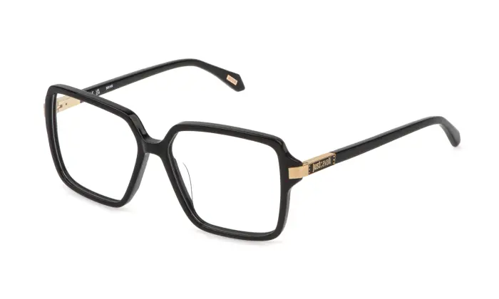 Just Cavalli Donna VJC189 700 Montature da vista Acetato Nero Squadrata