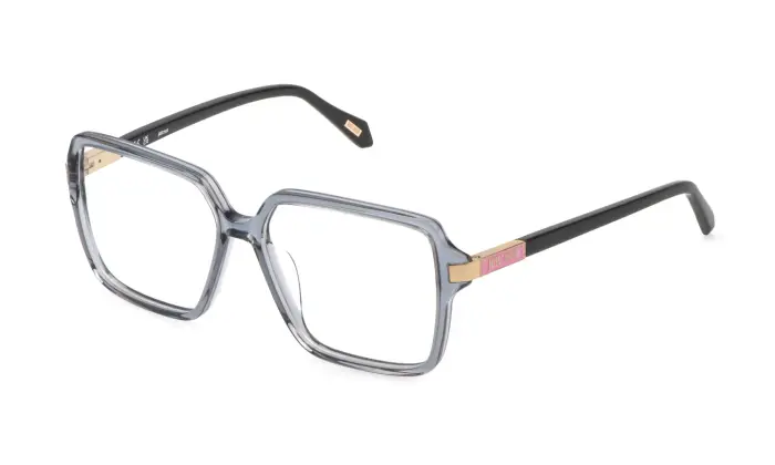 Just Cavalli Donna VJC189 868 Montature da vista Acetato Grigio Squadrata