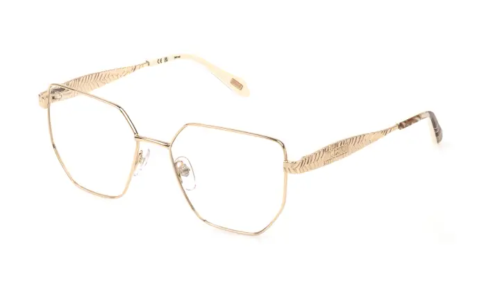 Just Cavalli Donna VJC192 300Y Montature da vista Metallo Oro Geometrica