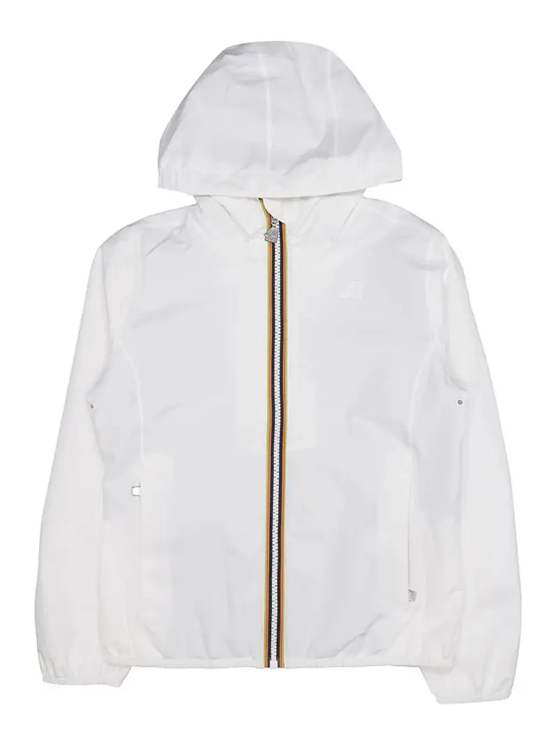 k-way Giubbino Con Logo Bianco