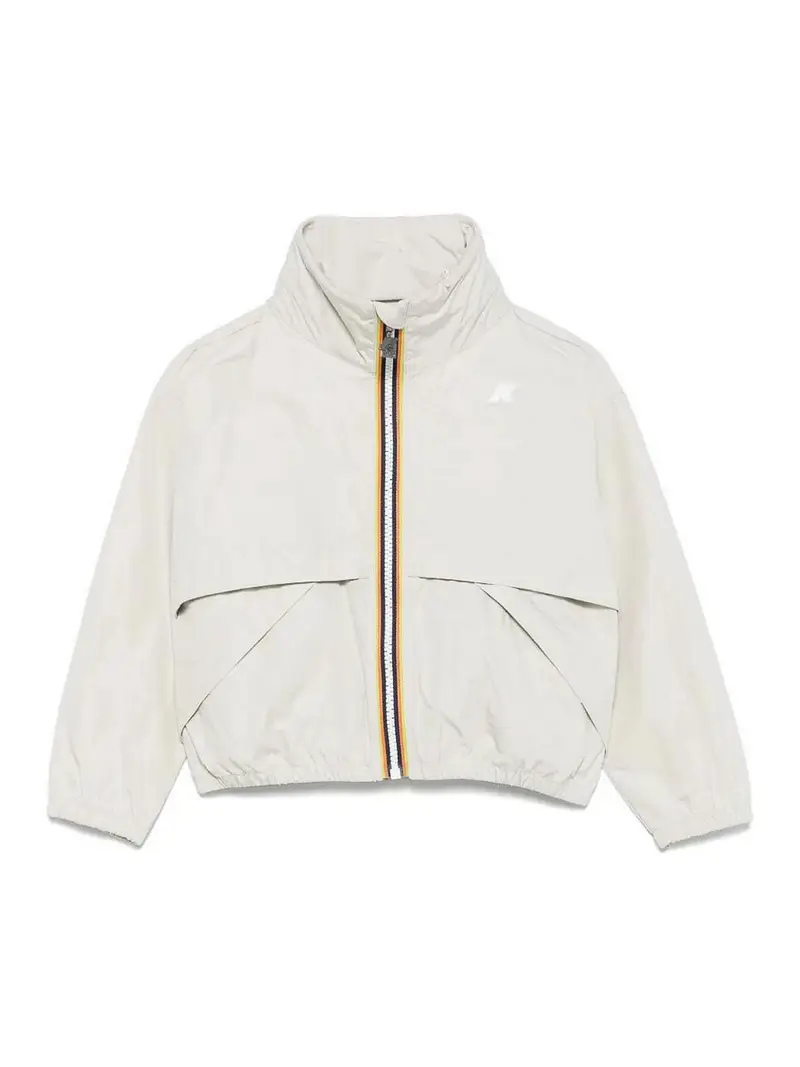 k-way Giubbino Paubette Con Logo Beige