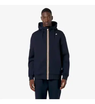 K-way per uomo K2141DW Giacca Rainer Spacer blu navy, Casual, Poliestere