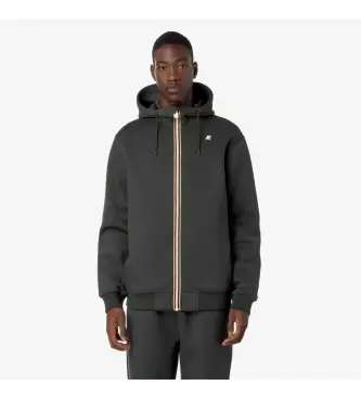 K-way per uomo K2141DW Giacca verde Rainer Spacer, Casual, Poliestere