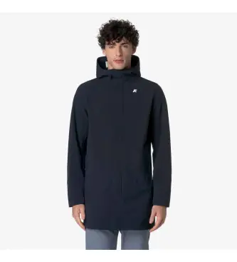 K-way per uomo K7126UW Giacca Marlyn Bonded blu navy, Casual, Nylon
