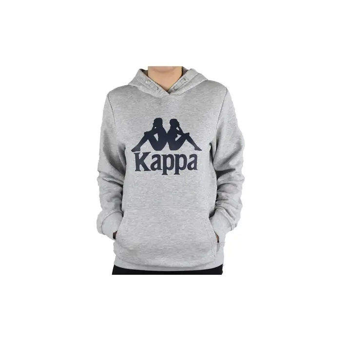 Giacca Sportiva Kappa Taino Kids Hoodie Grigio