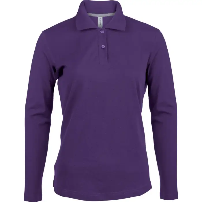 Polo donna maniche lunghe Kariban
