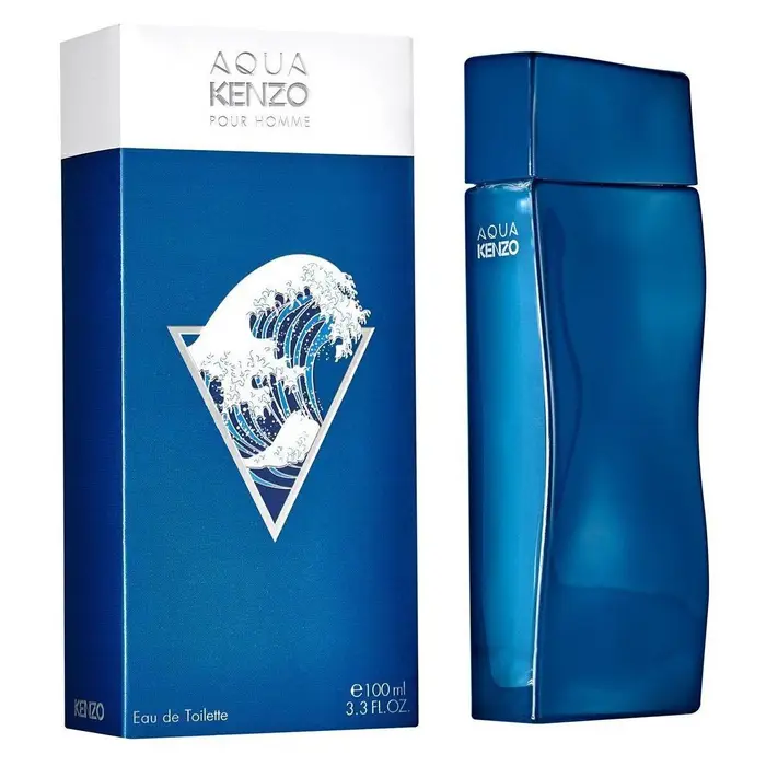 Acqua di colonia Kenzo Aqua pour Homme - colonia -100ml - vaporizzatore Multicolore