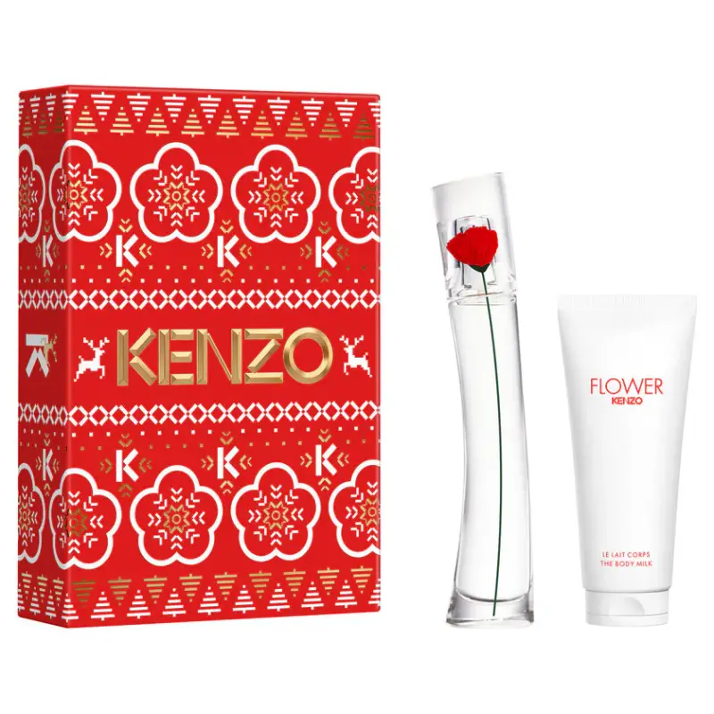 Kenzo Cofanetto Flower By Eau De Parfum 30 Ml + Latte Corpo 75 Ml 1 unità