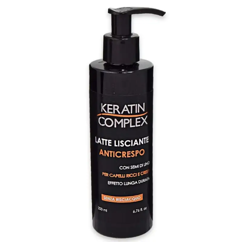 Keratin complex latte lisciante anticrespo 200 ml