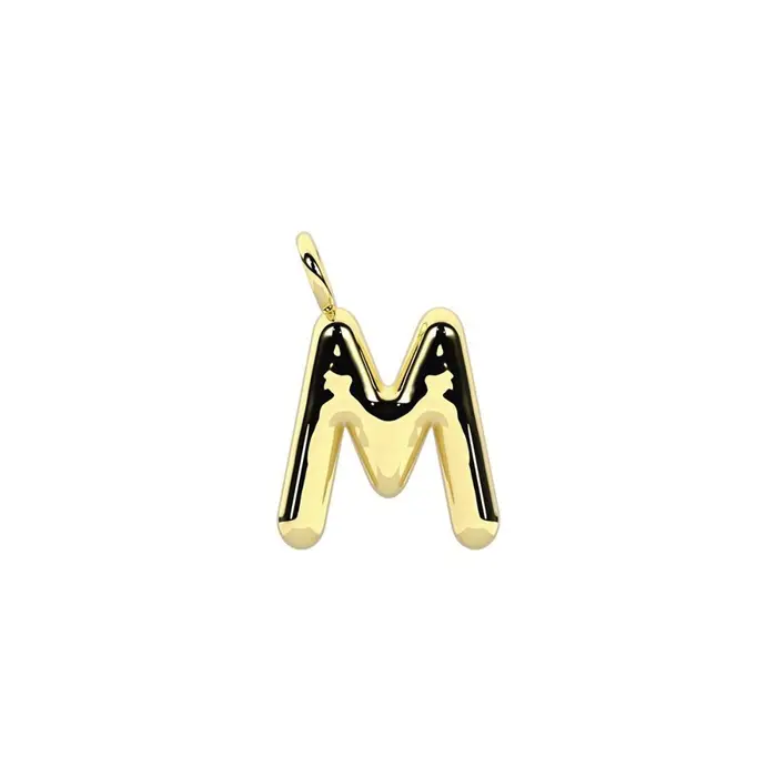 Ciondolo In Acciaio 316L Pvd Giallo - Kidult