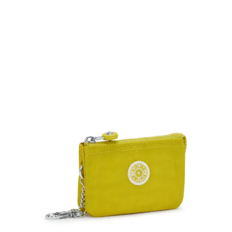 Kipling Portafoglio con portachiavi donna Mini Creativity Jaune