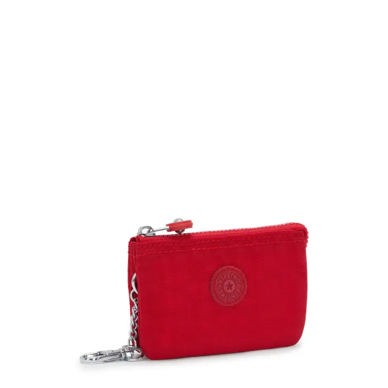 Kipling Portafoglio con portachiavi donna Mini Creativity Rouge