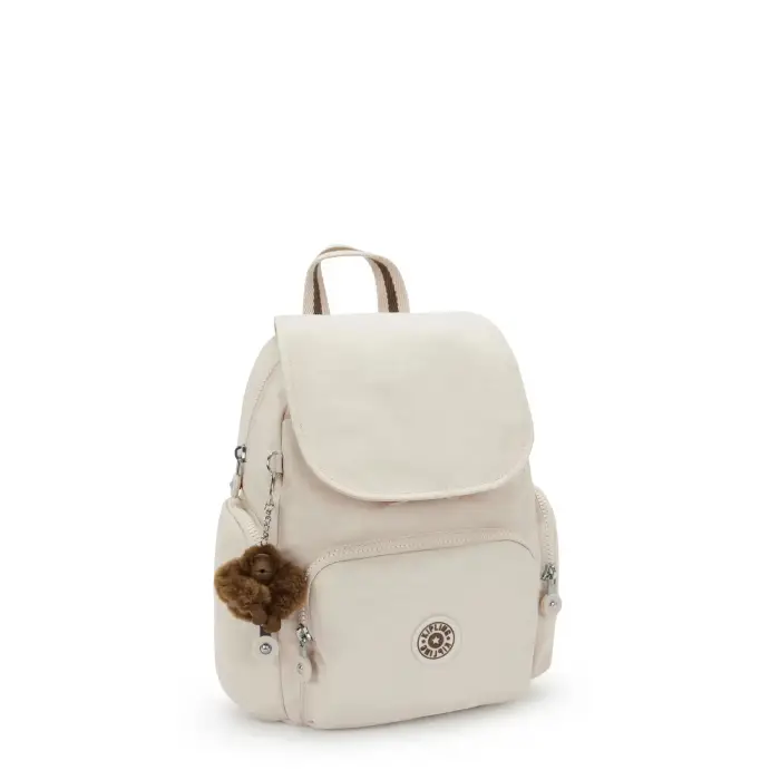 Zaino da donna Kipling City Zip Mini Blanc