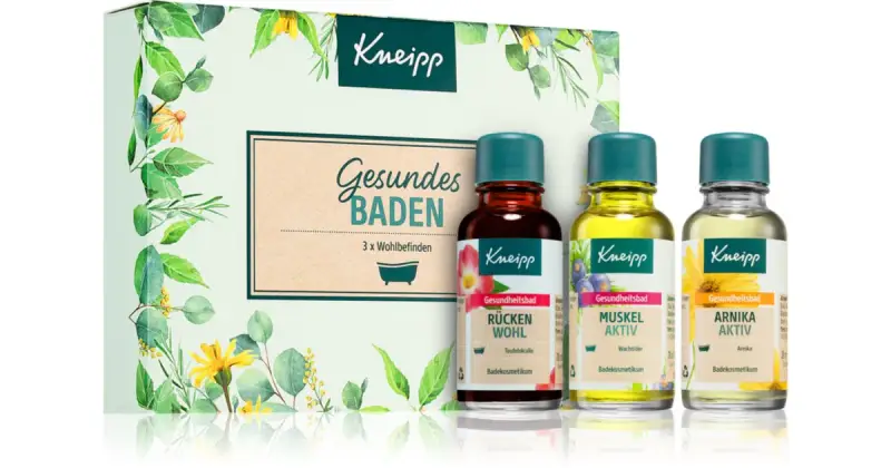 Kneipp Set da bagno sano con olio da bagno