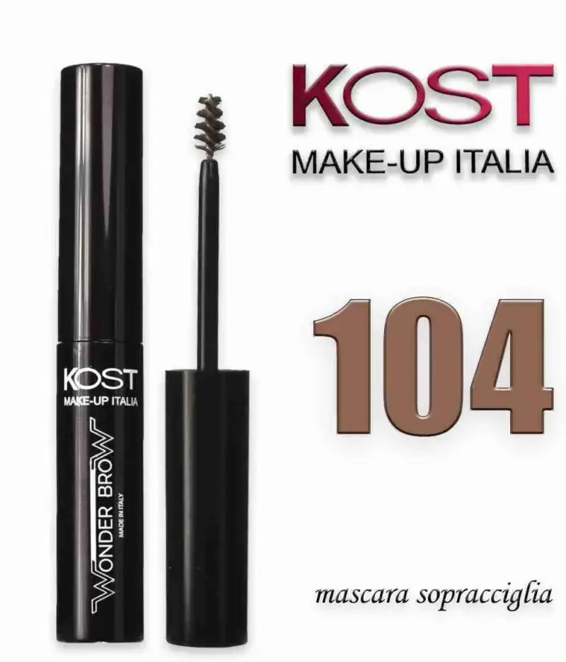 Kost make up Mascara sopracciglia wonderbrow kost 104