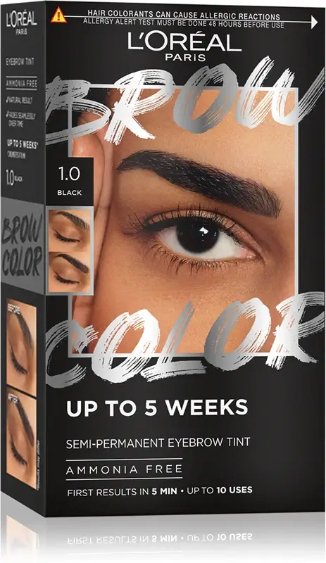 L'oréal Colorazione Semipermanente Per Sopracciglia 1.0 - Nero