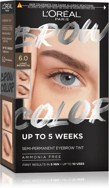L'oréal Colorazione Semipermanente Per Sopracciglia 6.0 - Brownette Chiaro