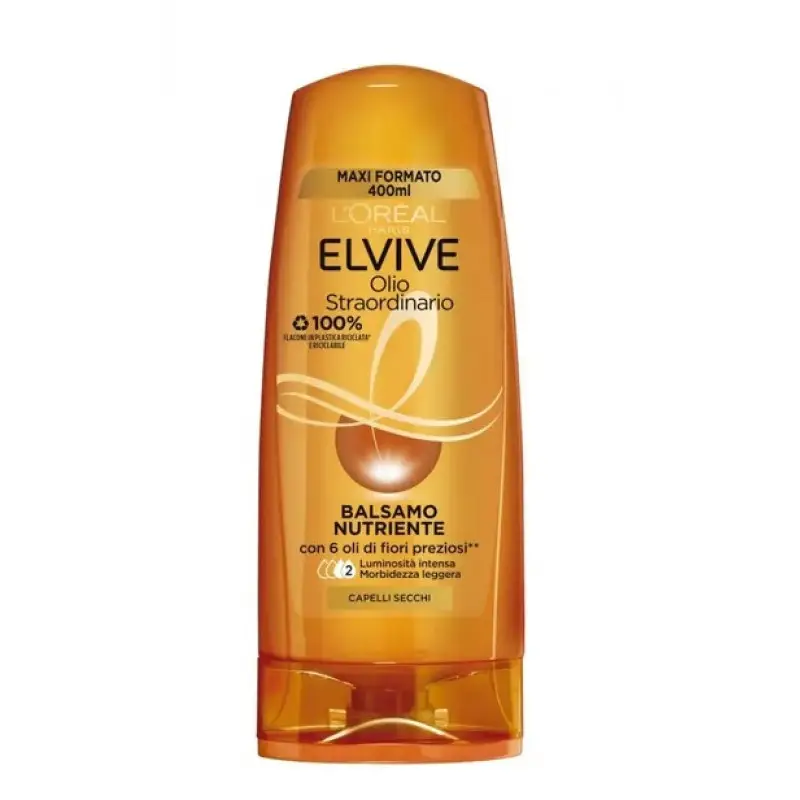 L Oréal Elvive - Balsamo nutriente Olio straordinario 400 ml
