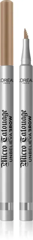 L'oréal Micro Tatouage Unbelieva Sopracciglia 101 - Biondo