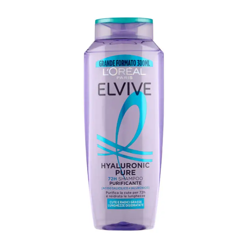 L´oréal paris L oréal paris Elvive Hyaluronic Pure 72h Shampoo Purificante 300 ml