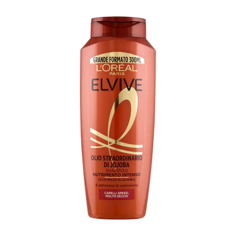 L´oréal paris L oréal paris Elvive Olio Straordinario Di Jojoba Shampoo Nutrimento Intenso 300 ml
