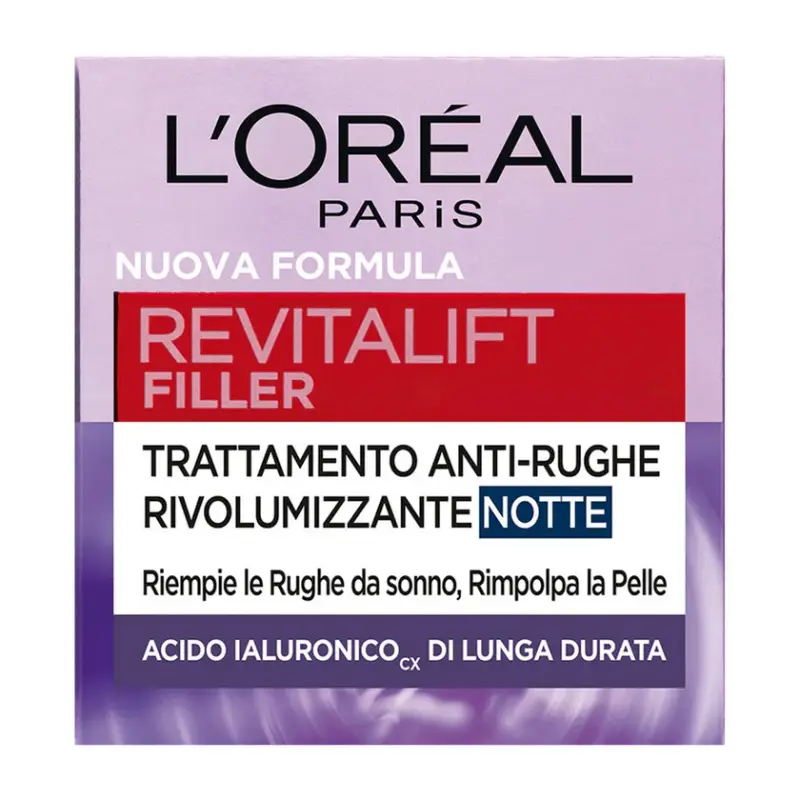 L´oréal paris L oréal paris Revitalift Filler Trattamento Anti Rughe Notte Rivolumizzante 50 ml