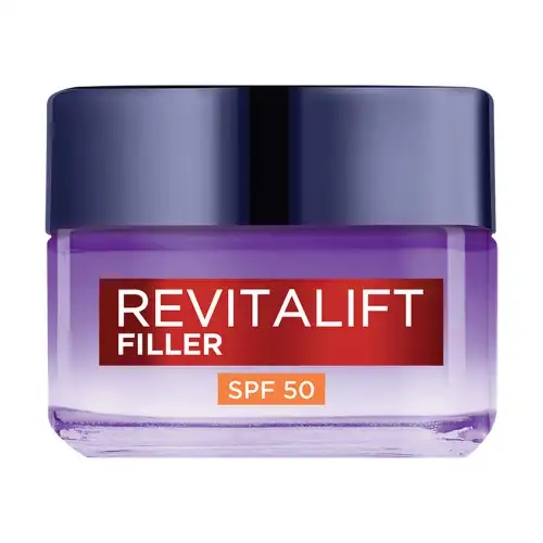 L Oréal Paris Revitalift Filler Trattamento Giorno Rivolumizzante Anti-Rughe SPF 50 50ml - Crema viso giorno antirughe