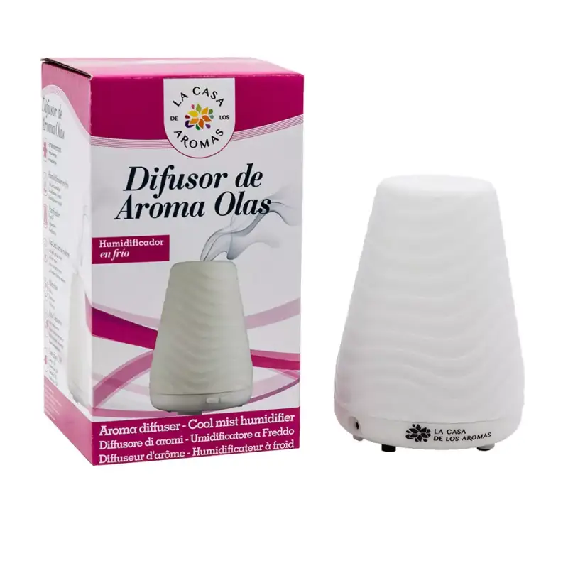La casa de los aromas Diffusore Di Aroma Onde Umidificatore A Freddo 1 U