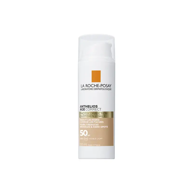 La Roche-Posay Age Correct Tinted Crema solare colorata Trattamento foto-correttivo SPF 50 50ml - Solare viso alta prot