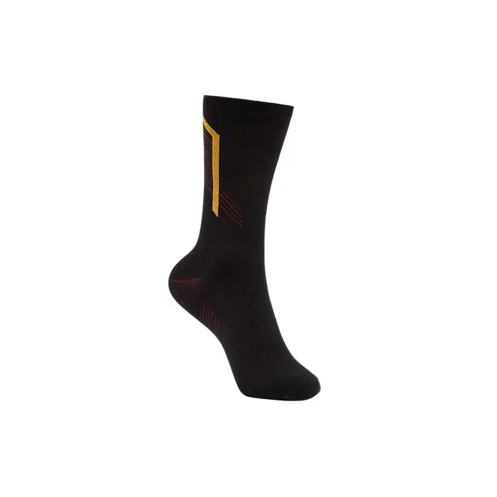 Calze Trail Running Flow Trail Nero Giallo Uomo M