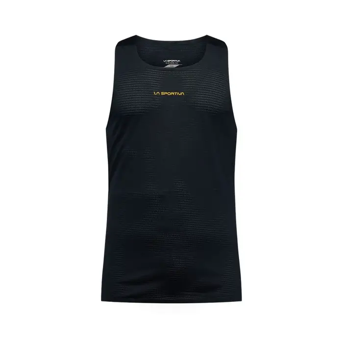 Canotta Trail Running Pure Nero Giallo Uomo XL
