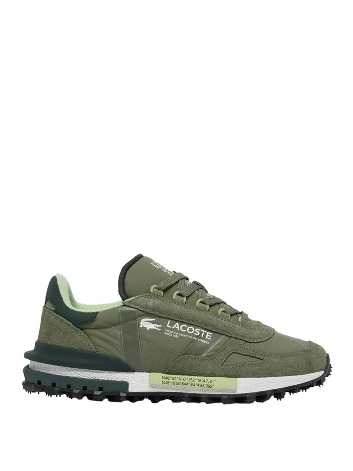 sneakers lacoste elite active da uomo - verde