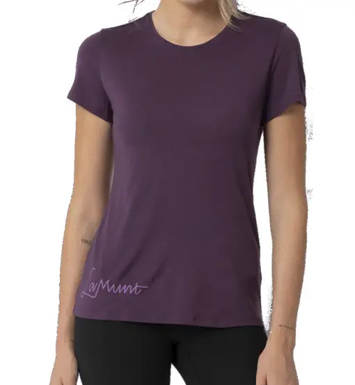 LaMunt Alexandra Logo - T-shirt - donna Violet