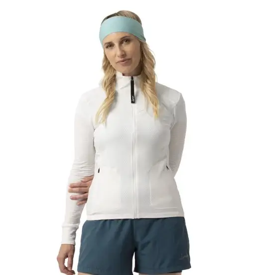 LaMunt Emy Light Full Zip Fleece - felpa in pile - donna White