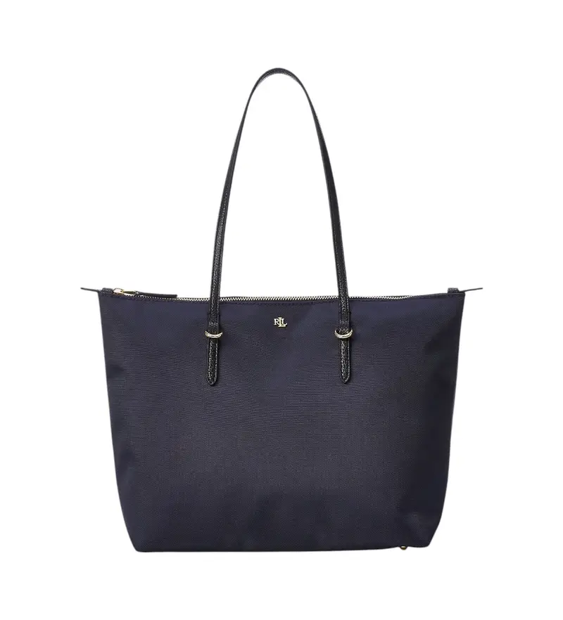 RALPH LAUREN Borsa Donna Navy Keaton 26 tote medium