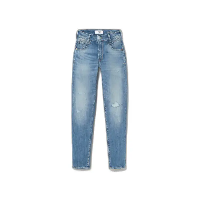 Jeans donna a vita alta Le Temps des cerises Pulp Flare Axis Bleu