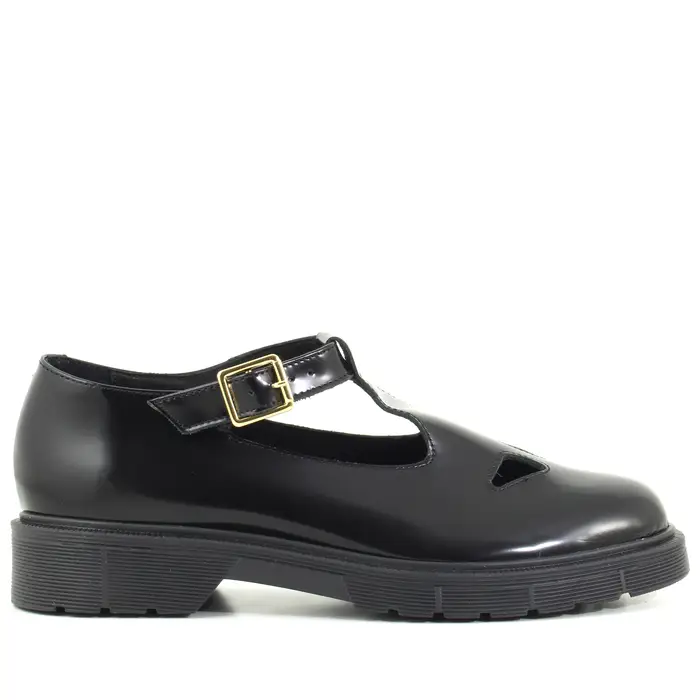 Scarpa Due Buchi Willy Nero