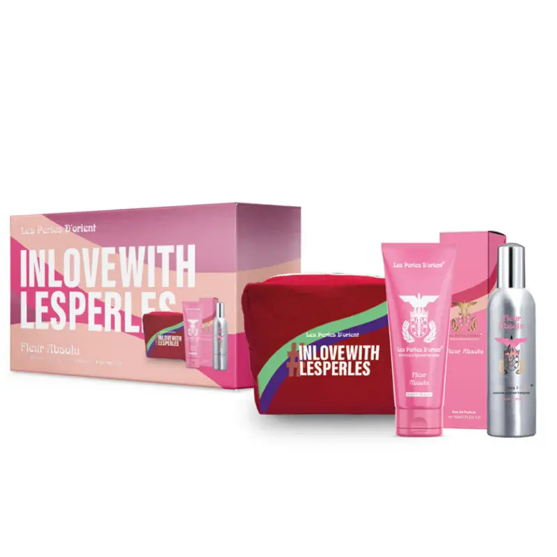 Les perles d orient Cofanetto Fleur Absolu Edp 150 Ml + Bagno Schiuma 100 Ml + Beauty Case 1 unità