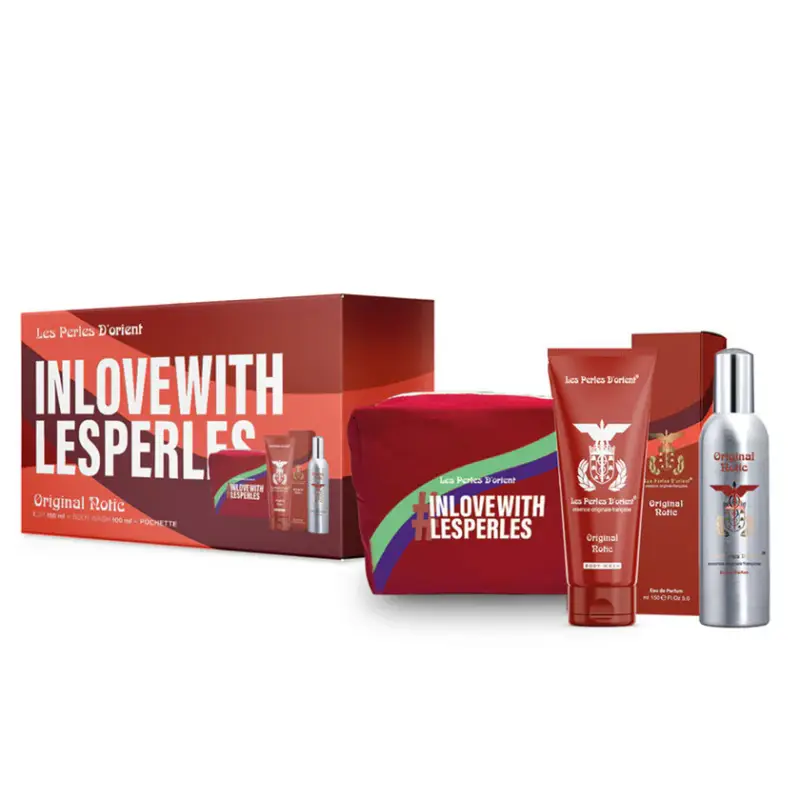 Les perles d orient Cofanetto Original Notic Edp 150 Ml + Bagno Schiuma 100 Ml + Beauty Case 1 unità