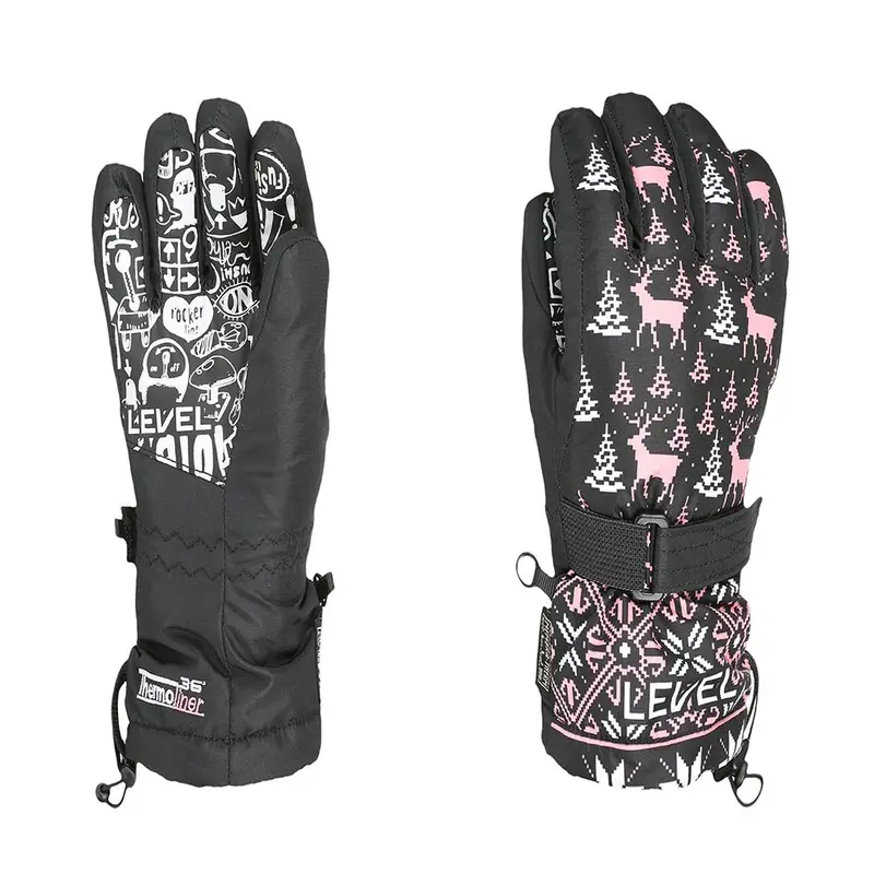 LEVEL Guanti Bambina Rosa 4476865