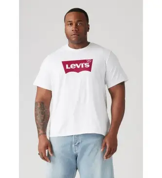 Levi s per uomo 56760-0015 T-shirt grafica bianca (5XL), Bianco, Casual, Cotone, Manica corta