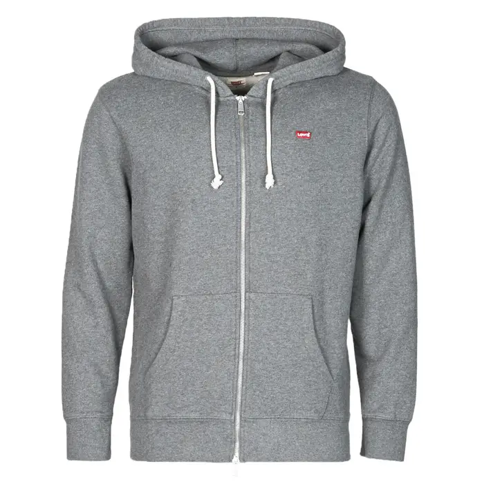 Felpe con cappuccio Levis NEW ORIGINAL ZIP UP Grigio