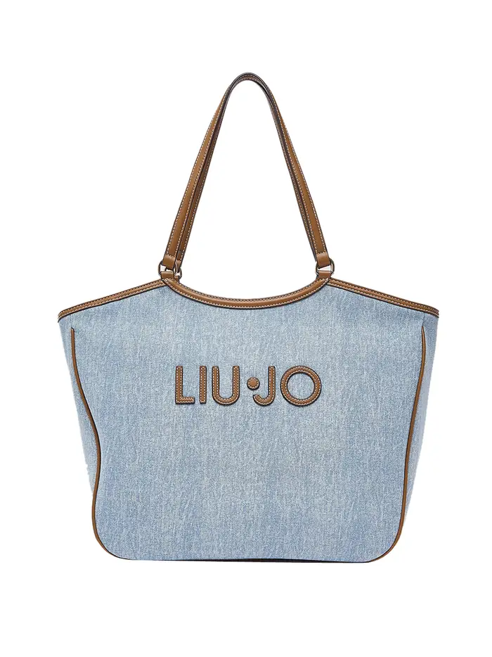 borsa a tracolla liu jo da donna - denim
