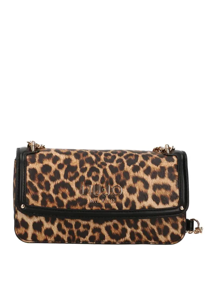 borsa a tracolla liu jo da donna - maculato