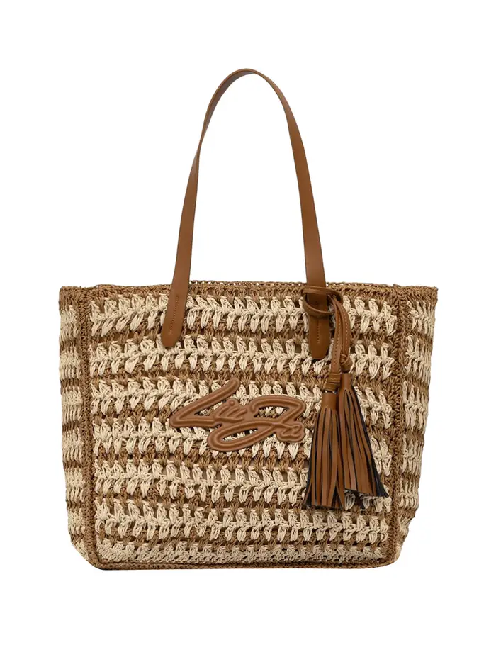 borsa mare liu jo da donna - marrone