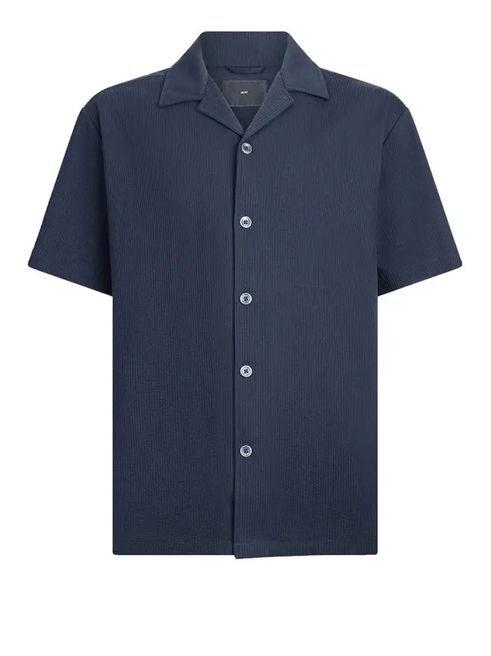 camicia casual liu jo da uomo - blu