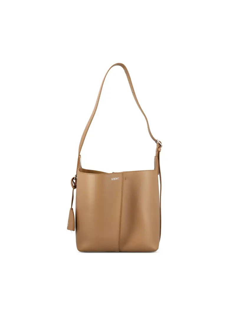 LOEWE Borsa A Secchiello Bilbao Media MARRONE