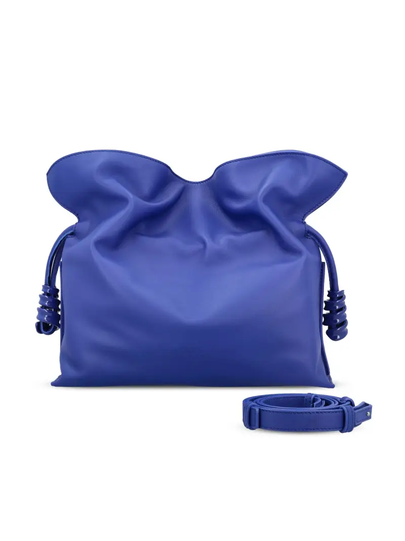 LOEWE Borsa Clutch Coil Flamenco BLU